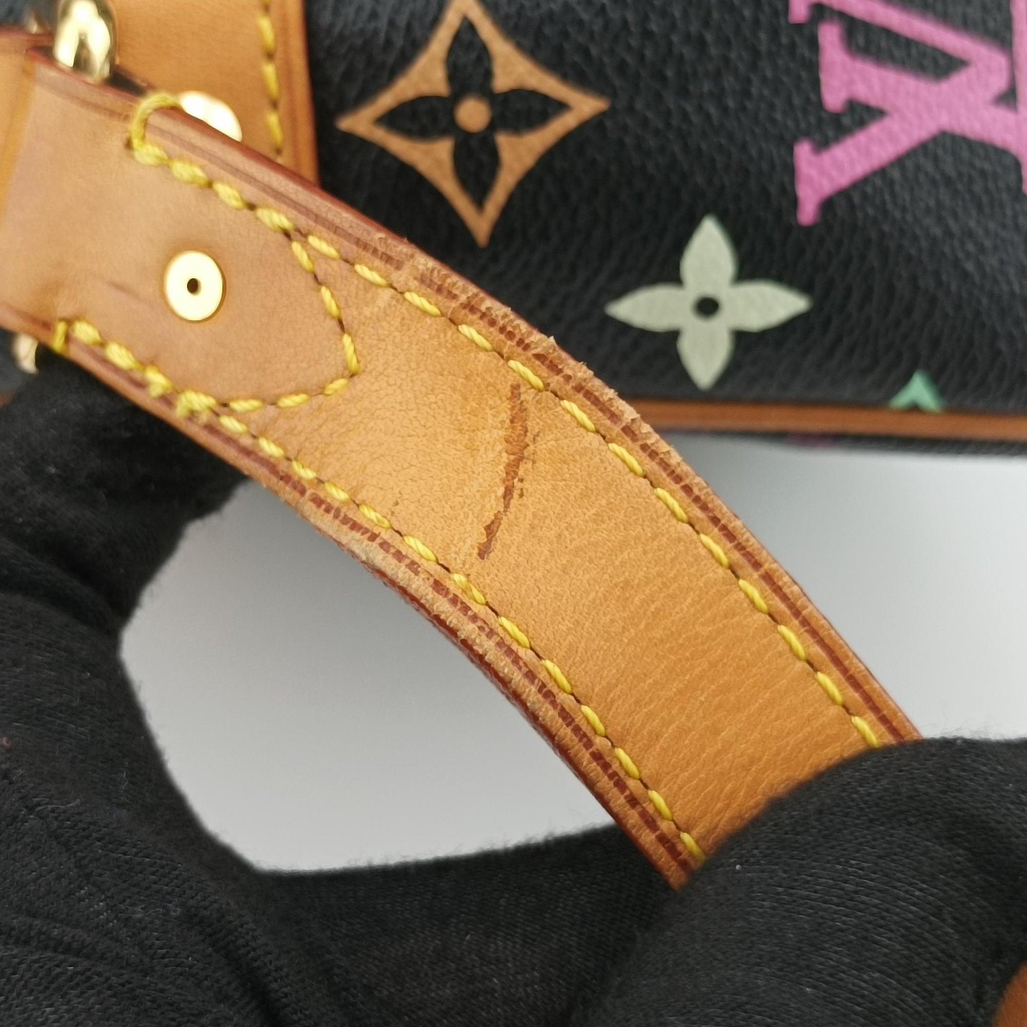 Pre-owned Louis Vuitton Sologne Noir Monogram Multicolor M92639 shoulderbag | stylenewstar