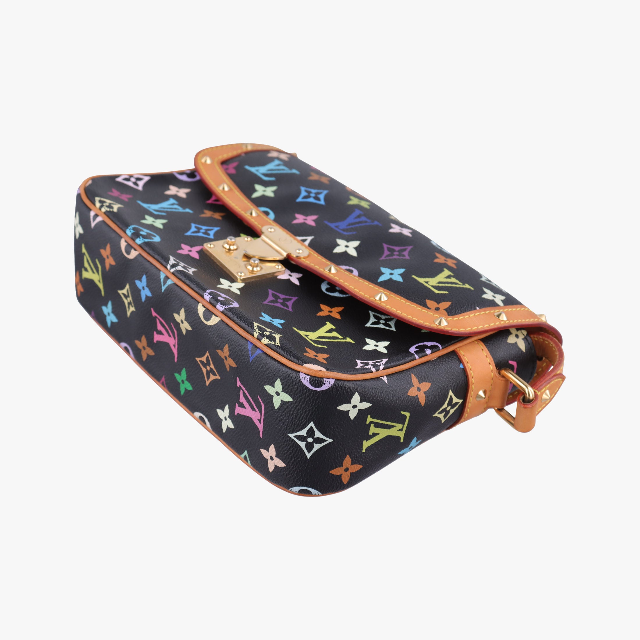 Pre-owned Louis Vuitton Sologne Noir Monogram Multicolor M92639 shoulderbag | stylenewstar