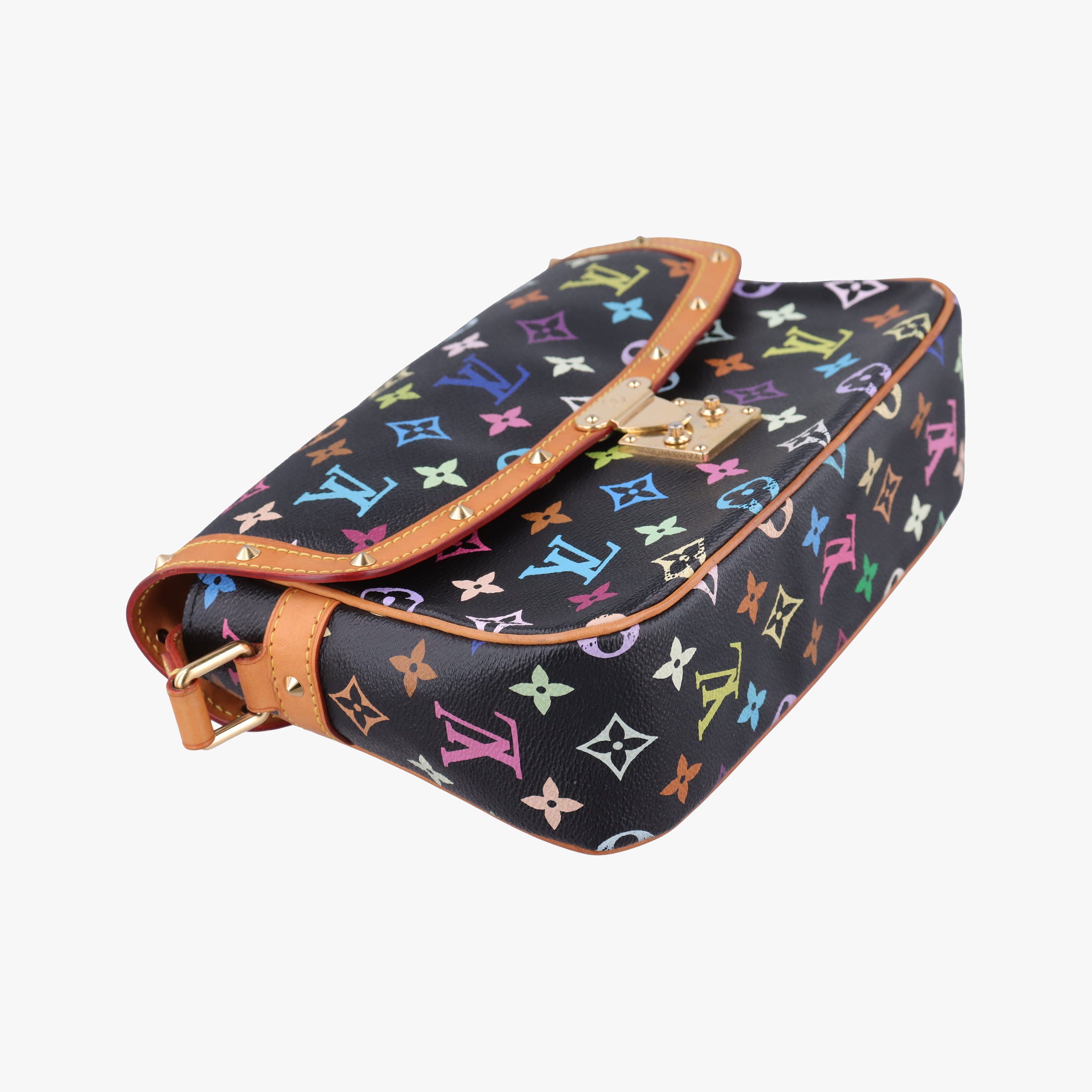 Pre-owned Louis Vuitton Sologne Noir Monogram Multicolor M92639 shoulderbag | stylenewstar