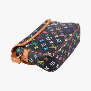 Pre-owned Louis Vuitton Sologne Noir Monogram Multicolor M92639 shoulderbag | stylenewstar
