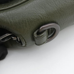 Pre-owned Bottega Veneta Intrecciato Green Leather  handbag | stylenewstar