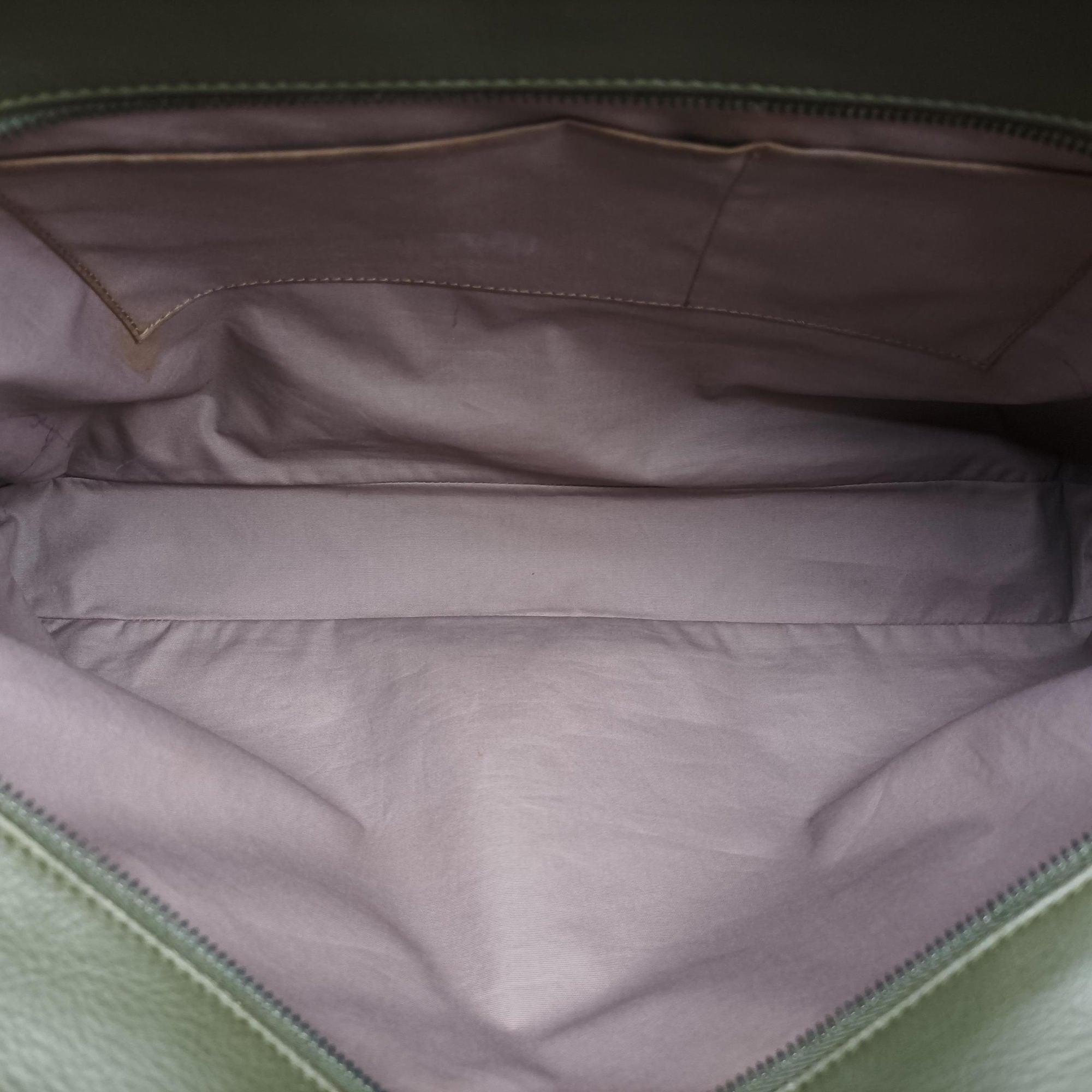 Pre-owned Bottega Veneta Intrecciato Green Leather  handbag | stylenewstar