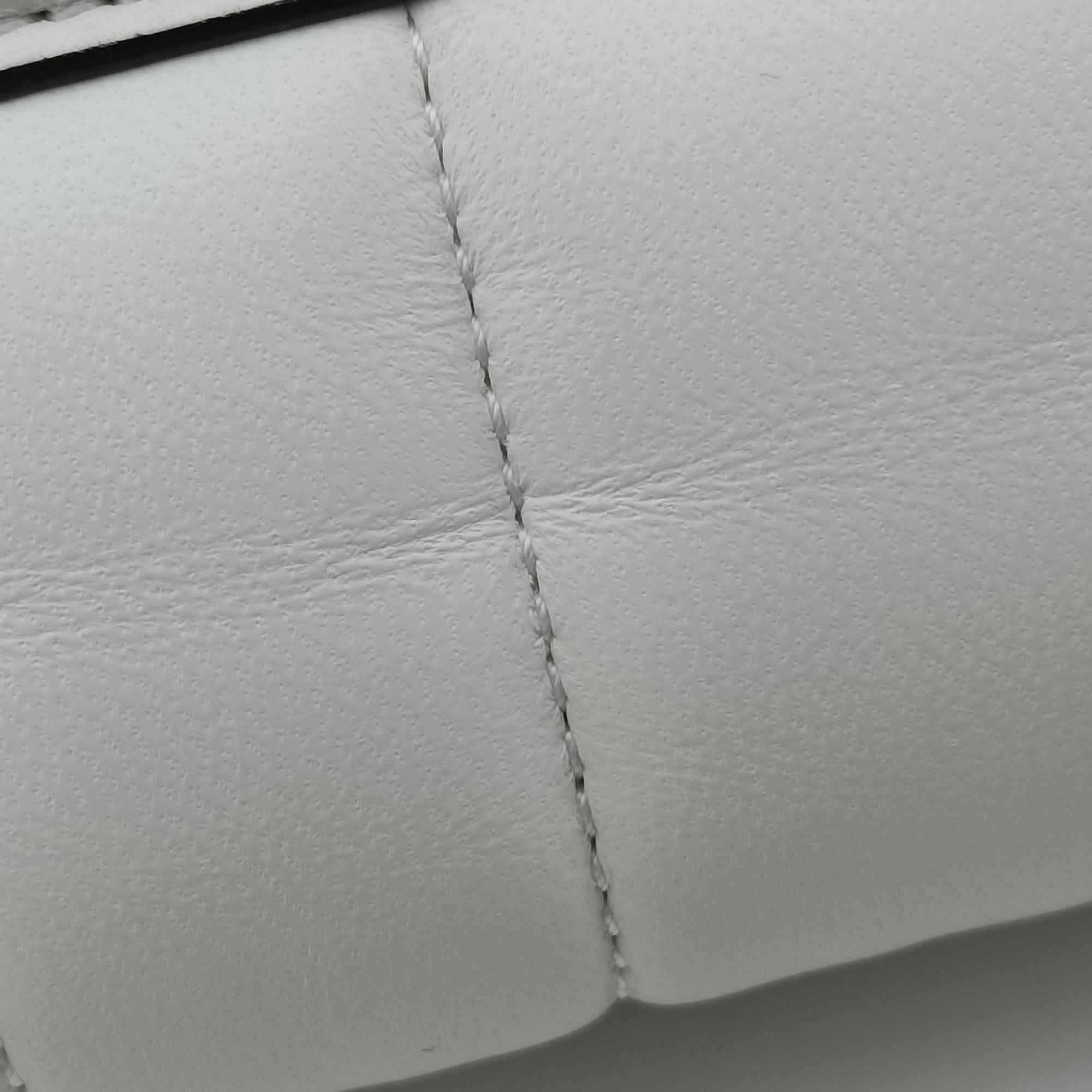 Pre-owned Gucci Horsebit White lambskin 764339 shoulderbag | stylenewstar