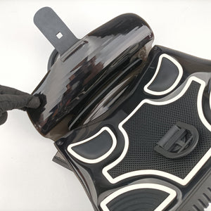Vintage Delvaux Brillant Black x white Plastic  shoulderbag | stylenewstar