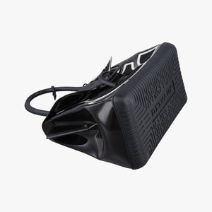 Vintage Delvaux Brillant Black x white Plastic  shoulderbag | stylenewstar