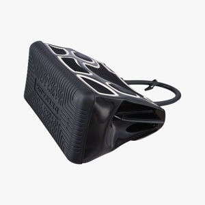 Vintage Delvaux Brillant Black x white Plastic  shoulderbag | stylenewstar