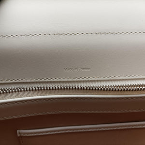 Vintage Delvaux Brillant White Leather  shoulderbag | stylenewstar