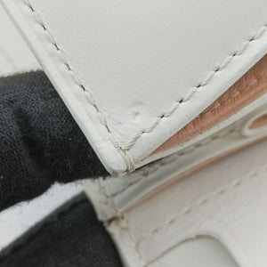 Vintage Delvaux Brillant White Leather  shoulderbag | stylenewstar