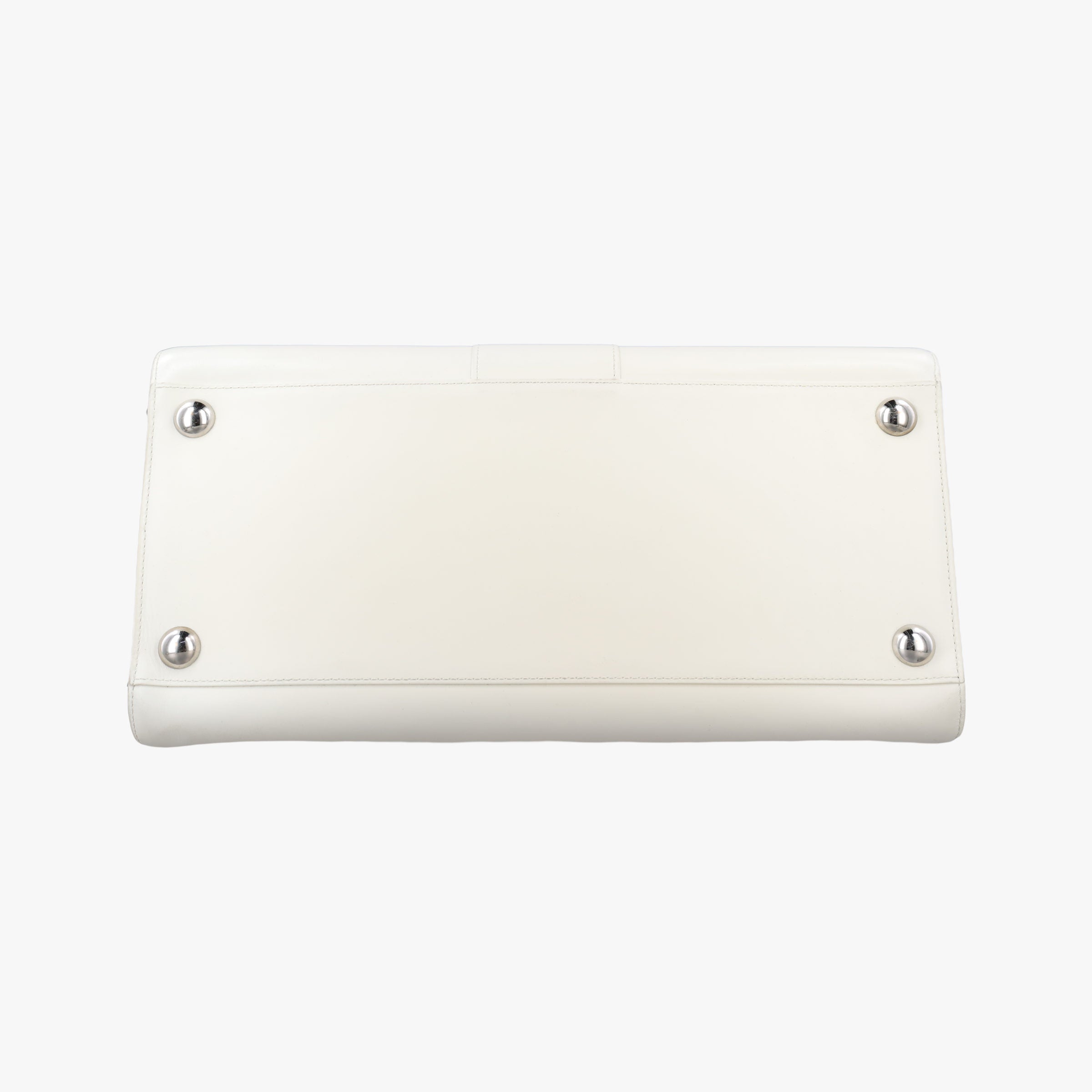 Vintage Delvaux Brillant White Leather  shoulderbag | stylenewstar