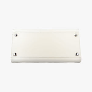 Vintage Delvaux Brillant White Leather  shoulderbag | stylenewstar