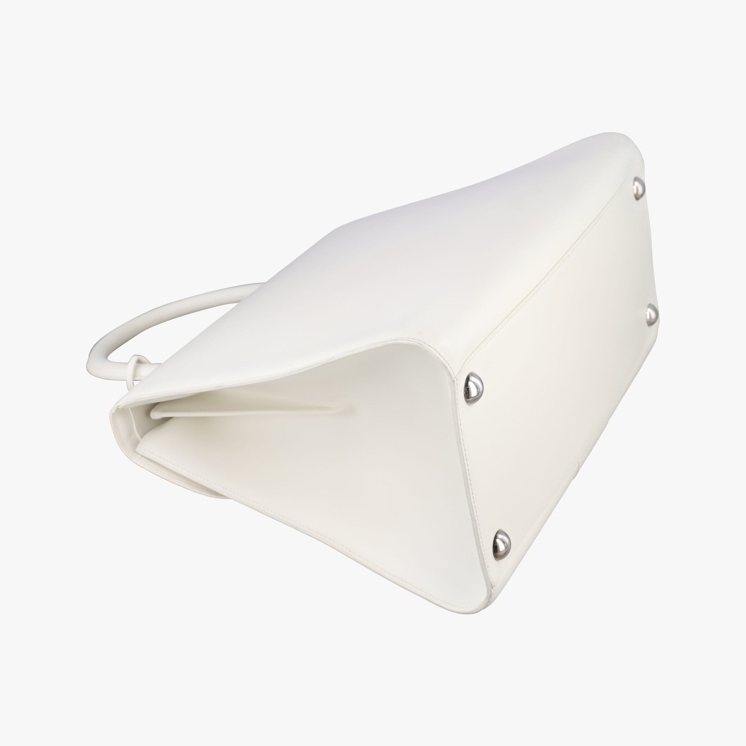 Vintage Delvaux Brillant White Leather  shoulderbag | stylenewstar