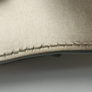 Pre-owned Gucci Emily Golden Leather 295403 shoulderbag | stylenewstar