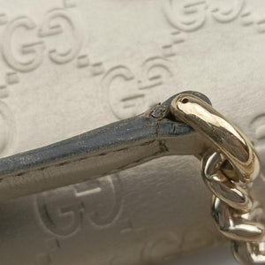 Pre-owned Gucci Emily Golden Leather 295403 shoulderbag | stylenewstar