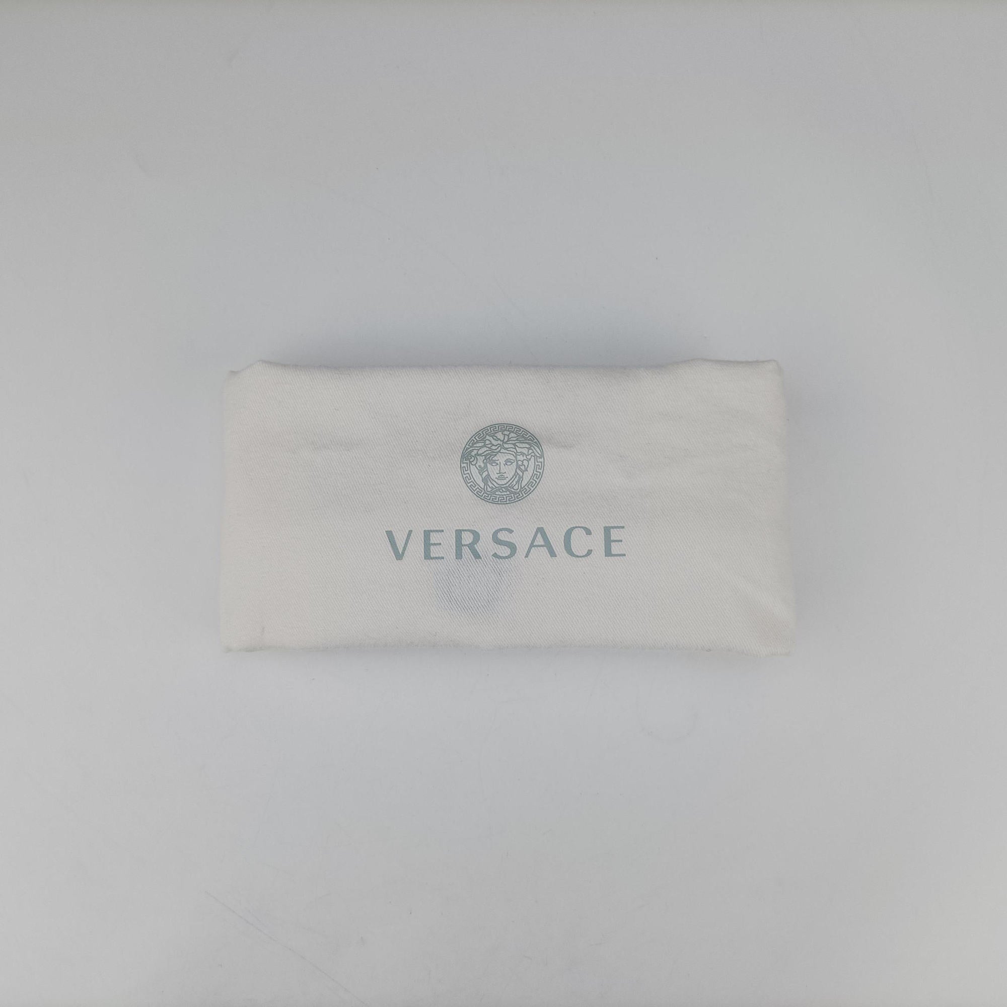 Pre-owned VERSACE La Medusa Black Leather  backpack/rucksack | stylenewstar