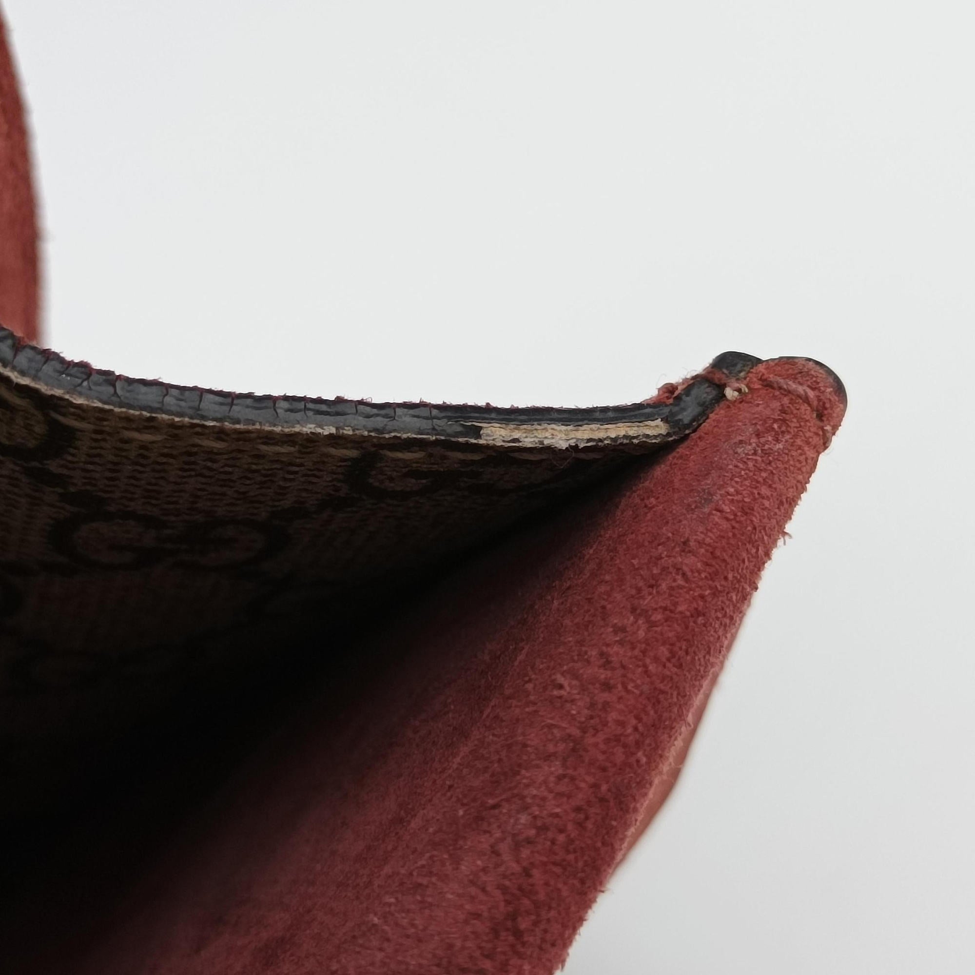 Secondhand Gucci Dionysus beige×red×multicolor PVC coated canvas × suede 421970 shoulderbag | stylenewstar