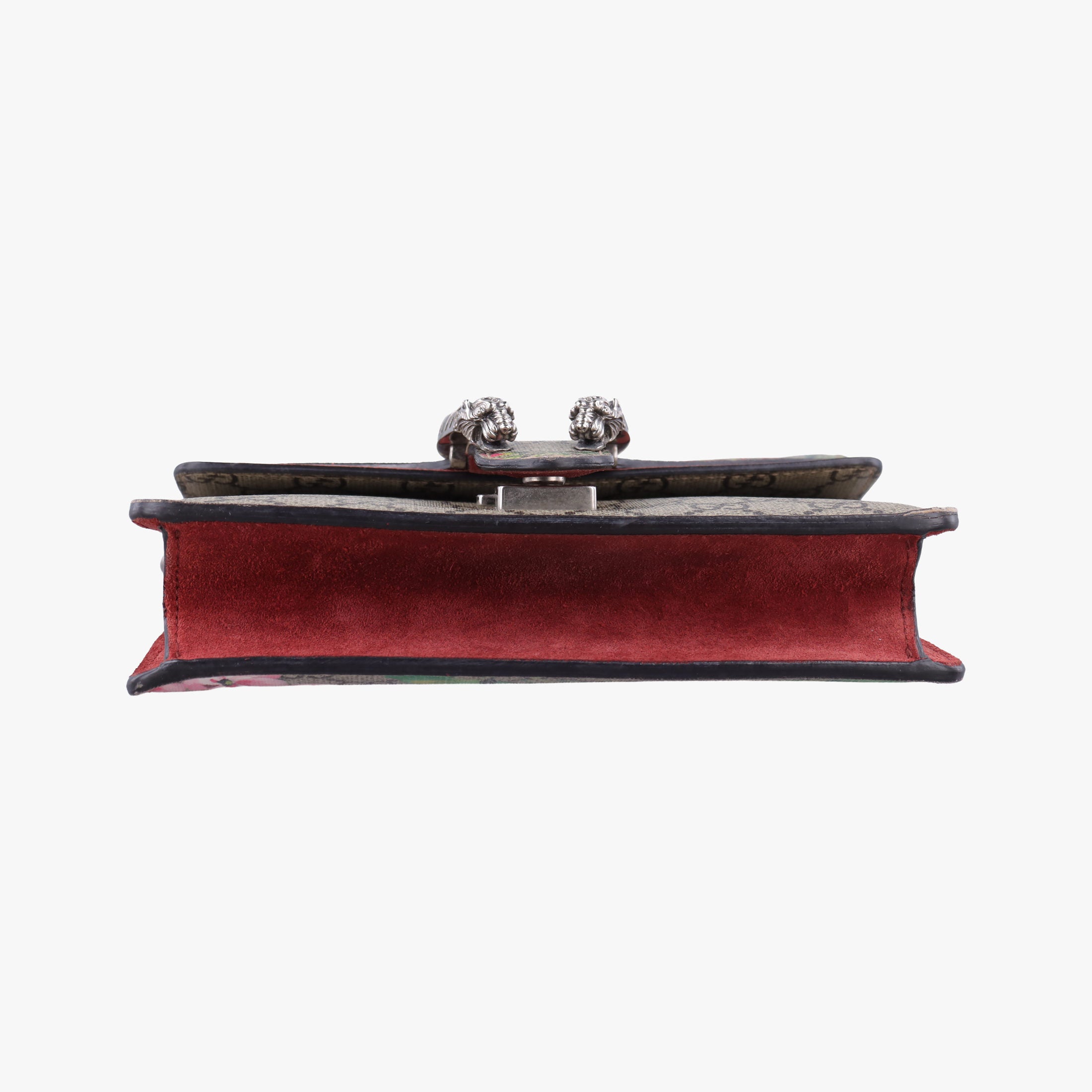 Secondhand Gucci Dionysus beige×red×multicolor PVC coated canvas × suede 421970 shoulderbag | stylenewstar
