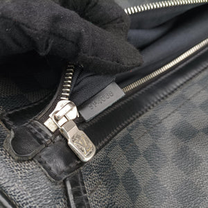 Pre-owned Louis Vuitton DANIEL MM Noir Damier GRAPHITE N58029 shoulderbag | stylenewstar