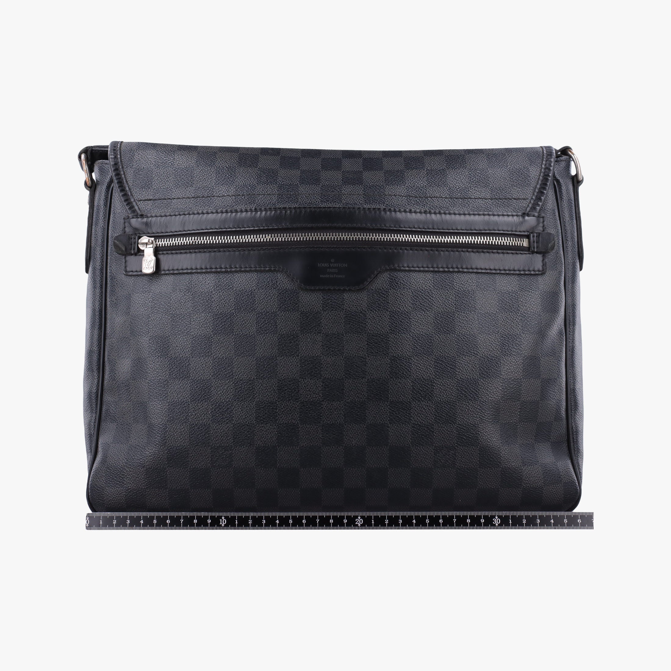 Pre-owned Louis Vuitton DANIEL MM Noir Damier GRAPHITE N58029 shoulderbag | stylenewstar