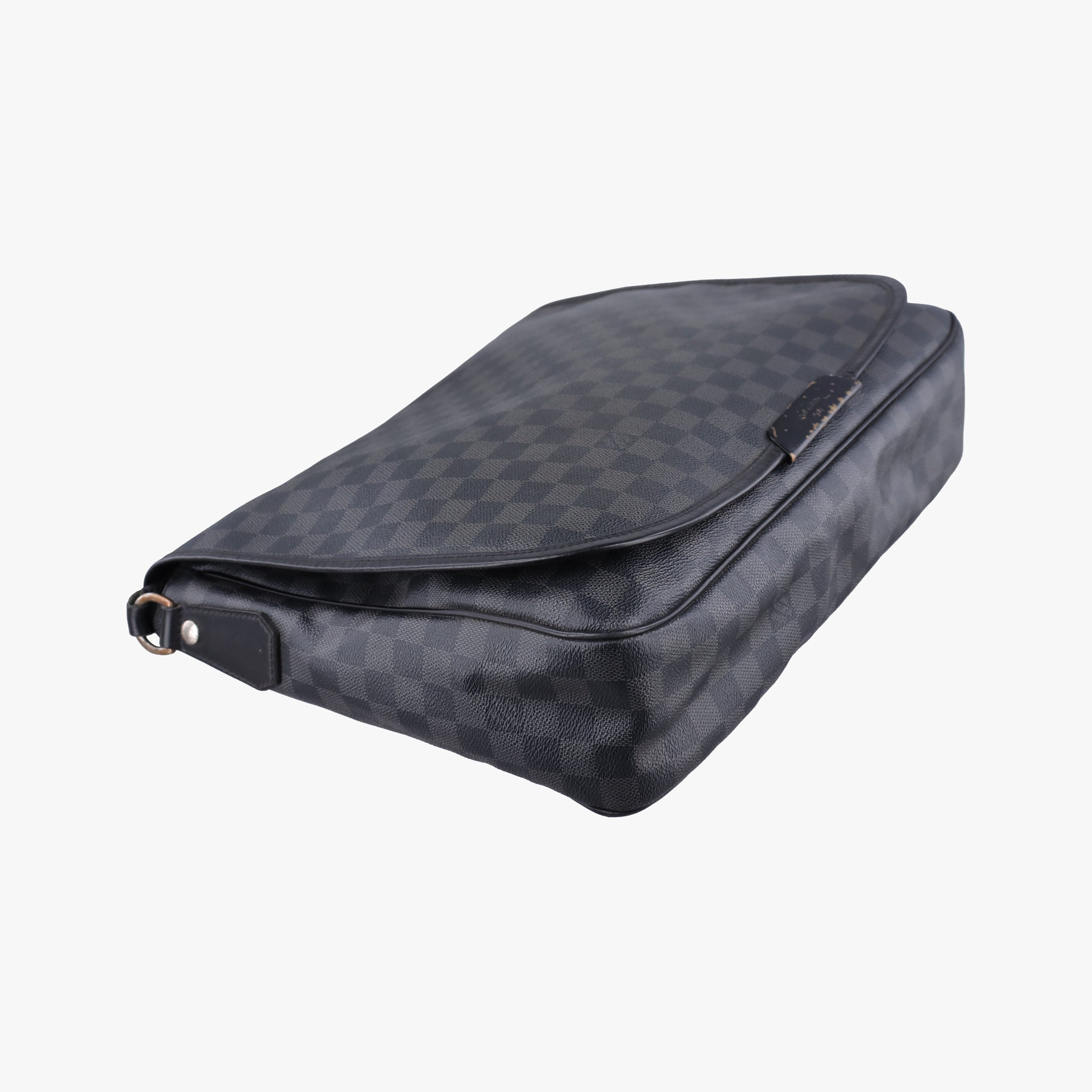 Pre-owned Louis Vuitton DANIEL MM Noir Damier GRAPHITE N58029 shoulderbag | stylenewstar