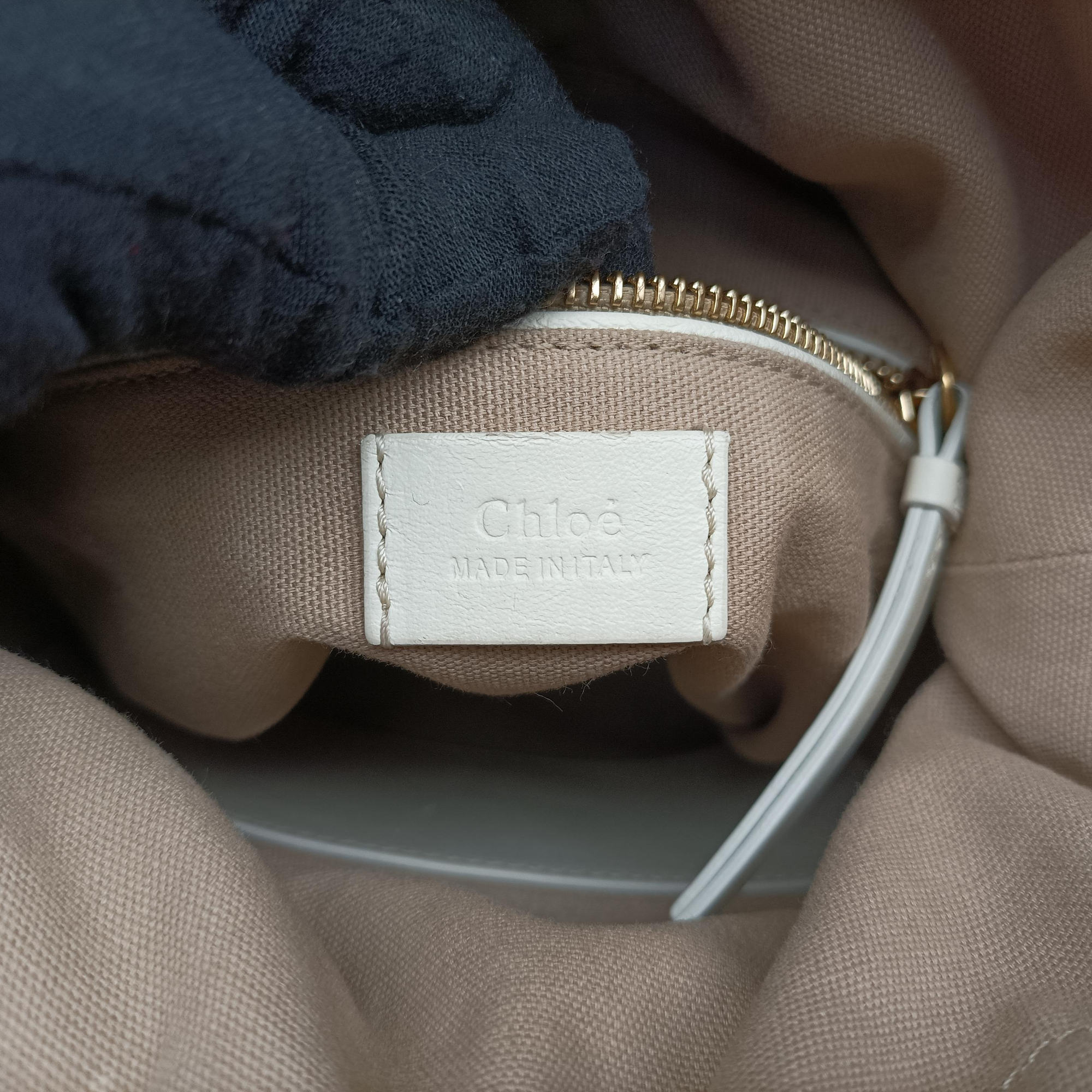 Pre-owned Chloe ROY White Leather  handbag | stylenewstar