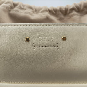 Pre-owned Chloe ROY White Leather  handbag | stylenewstar