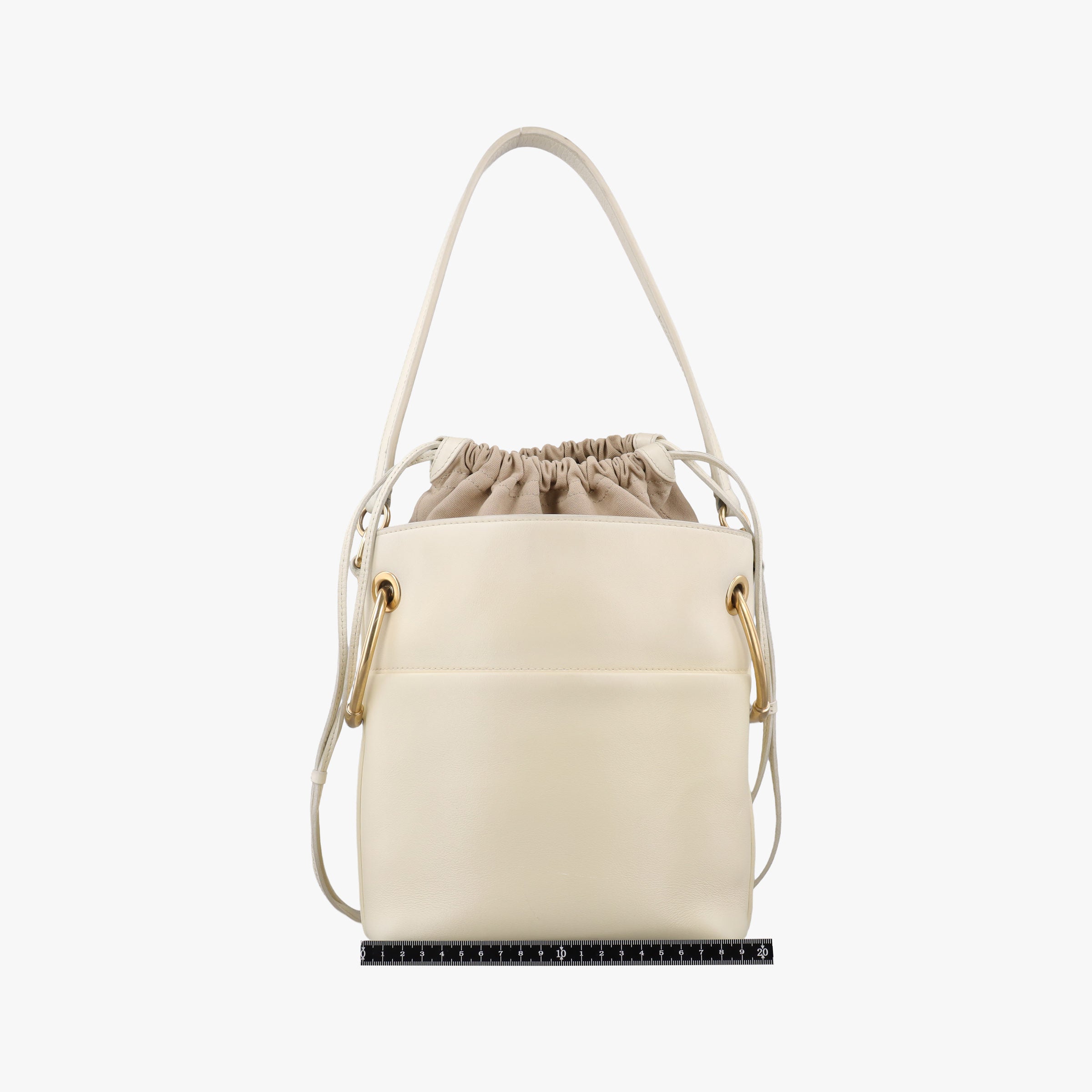Pre-owned Chloe ROY White Leather  handbag | stylenewstar