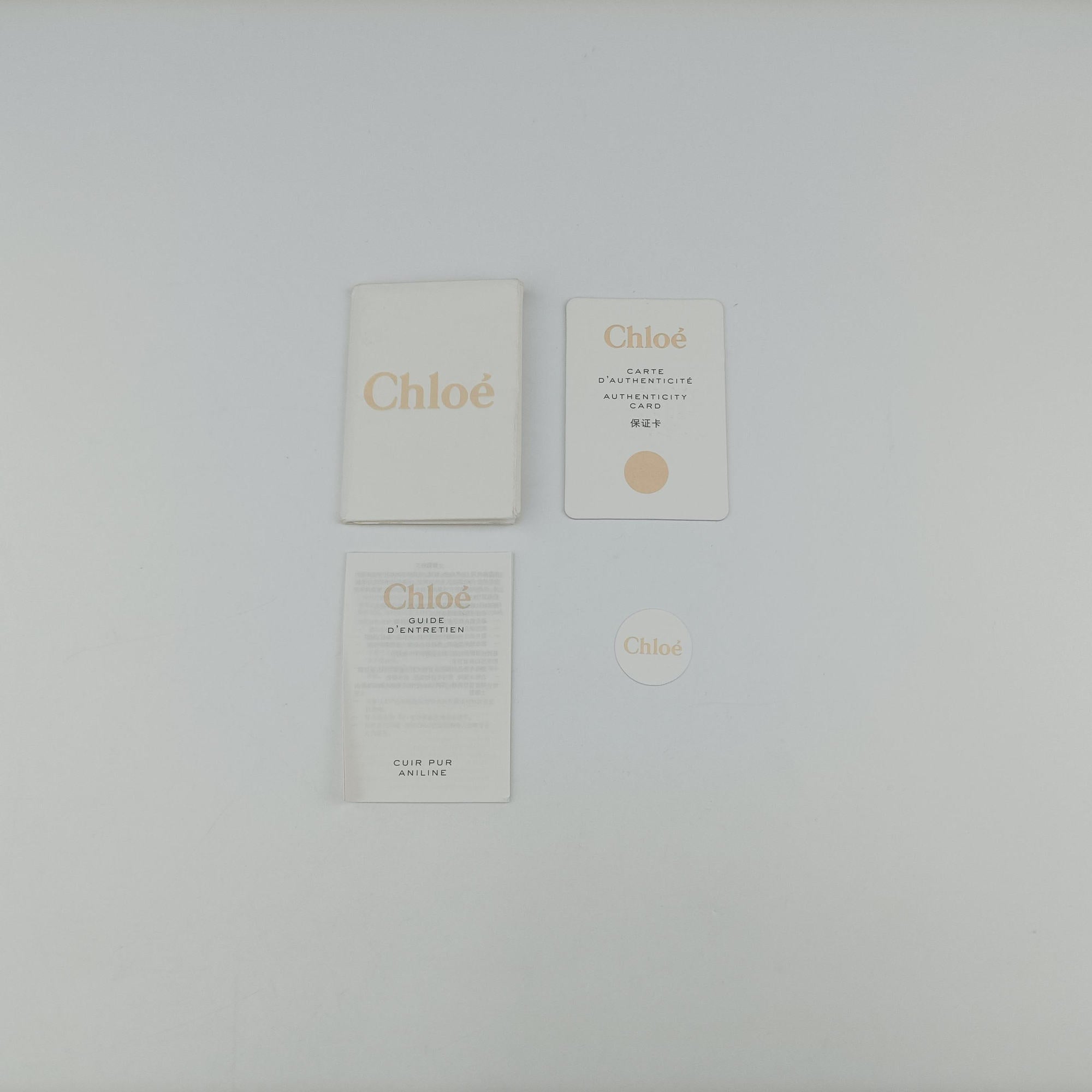 Pre-owned Chloe ROY White Leather  handbag | stylenewstar
