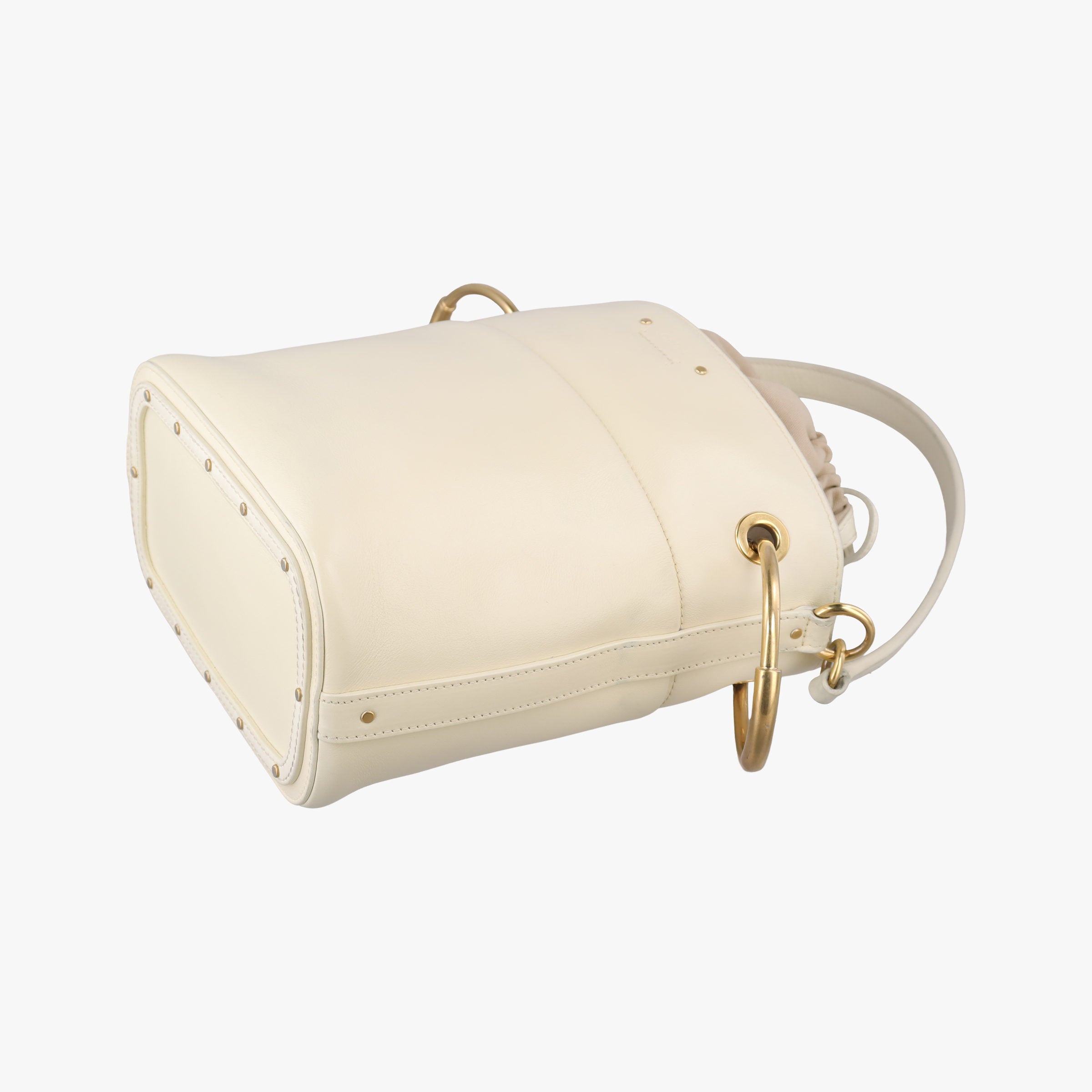 Pre-owned Chloe ROY White Leather  handbag | stylenewstar