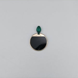 Vintage Bvlgari Serpenti Forever Green enamel  shoulderbag | stylenewstar