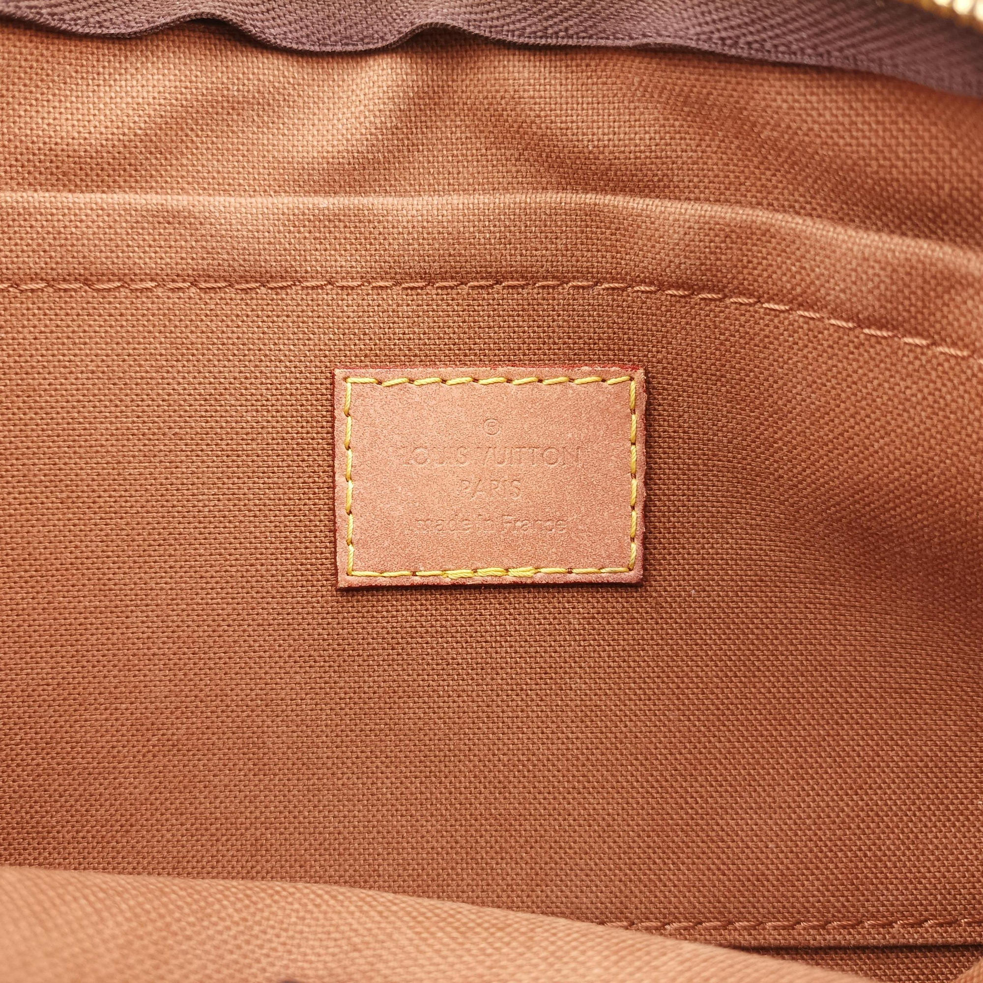 Pre-owned Louis Vuitton MULTI POCHETTE ACCESSOIRES MARRON×ROSE CLAIRE Monogram Canvas M44840 shoulderbag | stylenewstar