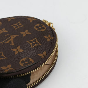 Pre-owned Louis Vuitton MULTI POCHETTE ACCESSOIRES MARRON×ROSE CLAIRE Monogram Canvas M44840 shoulderbag | stylenewstar