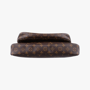 Pre-owned Louis Vuitton MULTI POCHETTE ACCESSOIRES MARRON×ROSE CLAIRE Monogram Canvas M44840 shoulderbag | stylenewstar