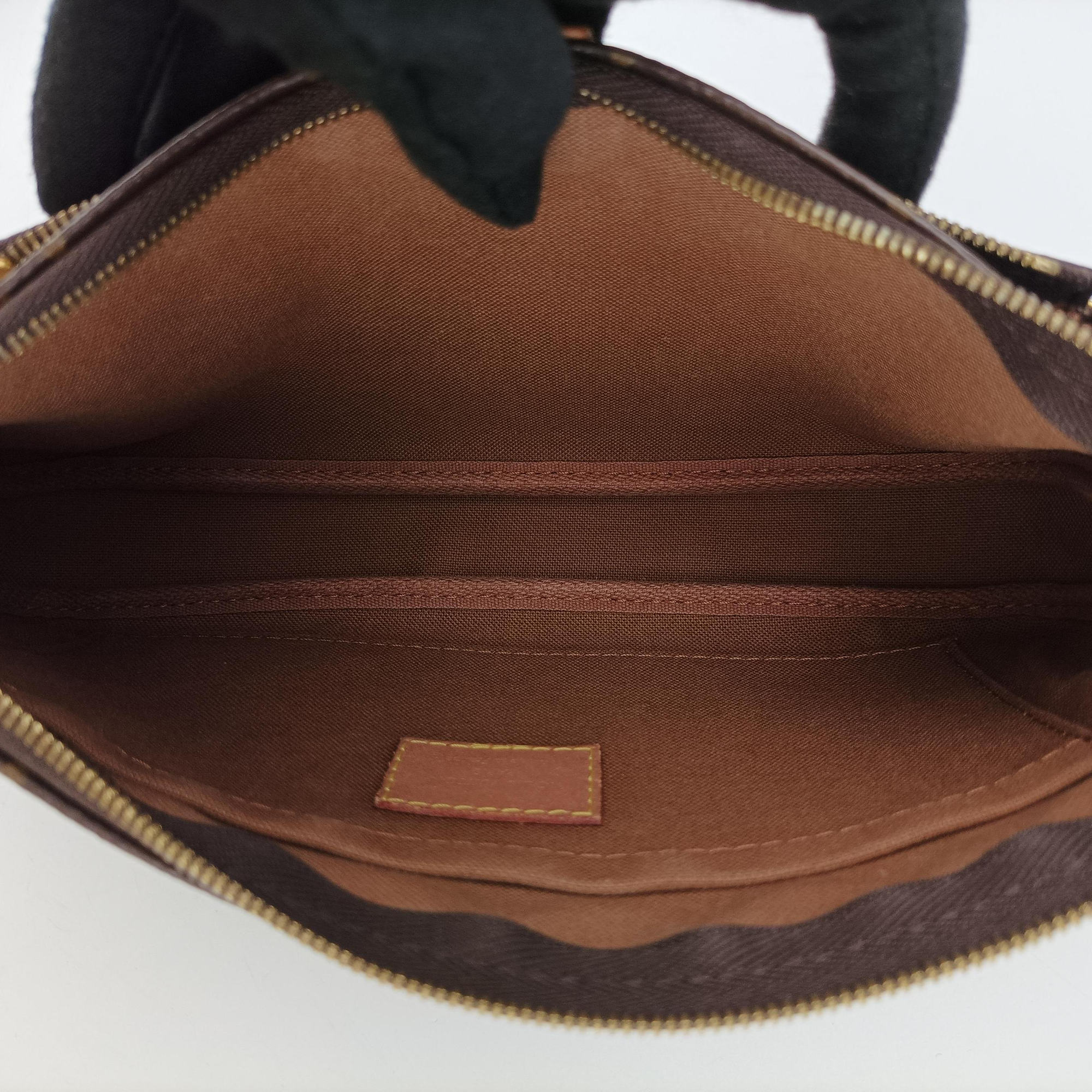 Pre-owned Louis Vuitton MULTI POCHETTE ACCESSOIRES MARRON×ROSE CLAIRE Monogram Canvas M44840 shoulderbag | stylenewstar