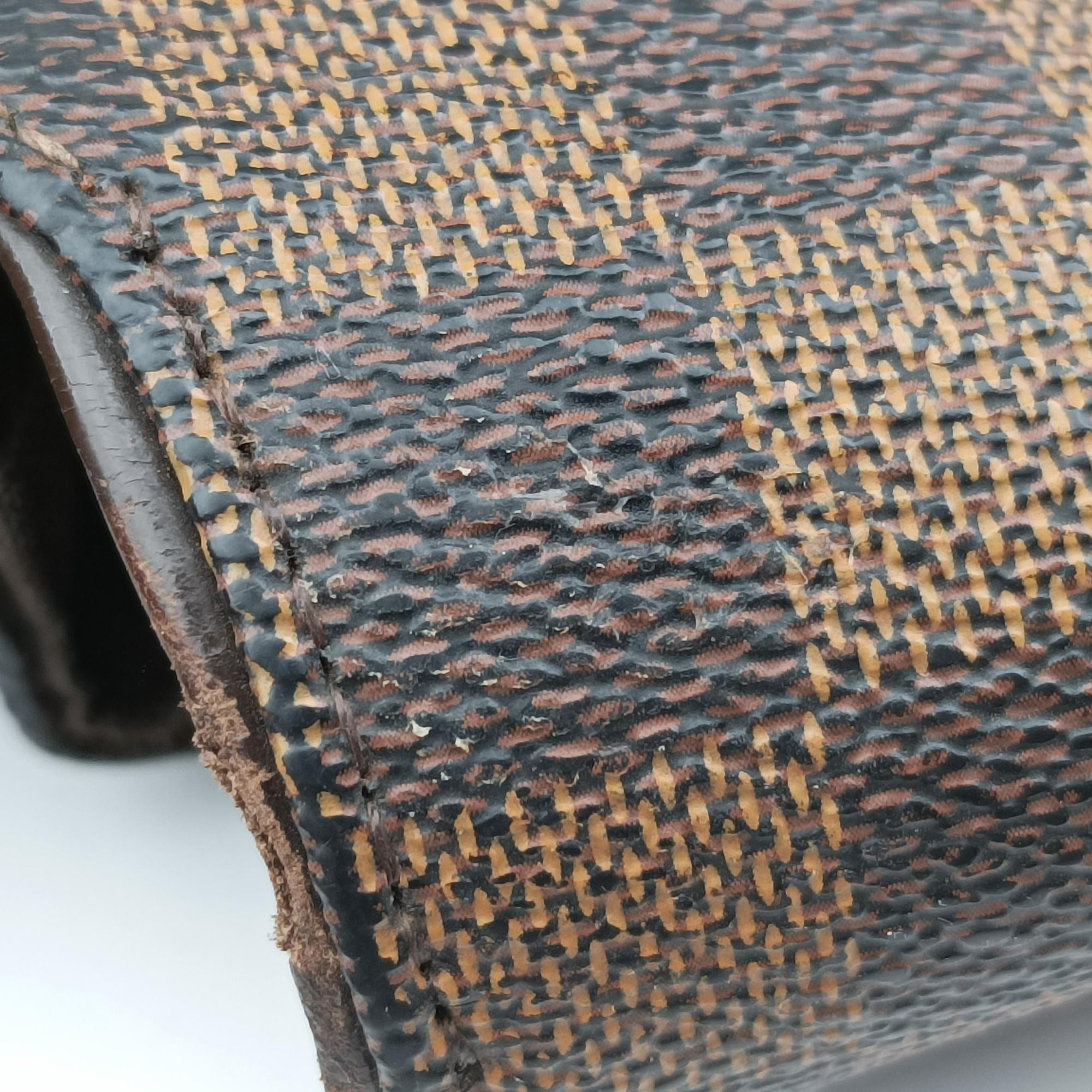 Secondhand Louis Vuitton BROOKLYN MM EBENE Damier Canvas N51211 shoulderbag | stylenewstar