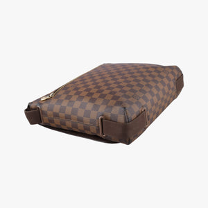 Secondhand Louis Vuitton BROOKLYN MM EBENE Damier Canvas N51211 shoulderbag | stylenewstar