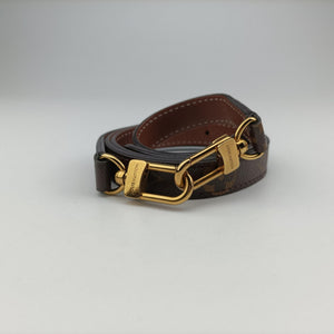 Pre-owned Louis Vuitton Cherrywood BB brown×black Monogram Canvas×Vernis M51953 shoulderbag | stylenewstar