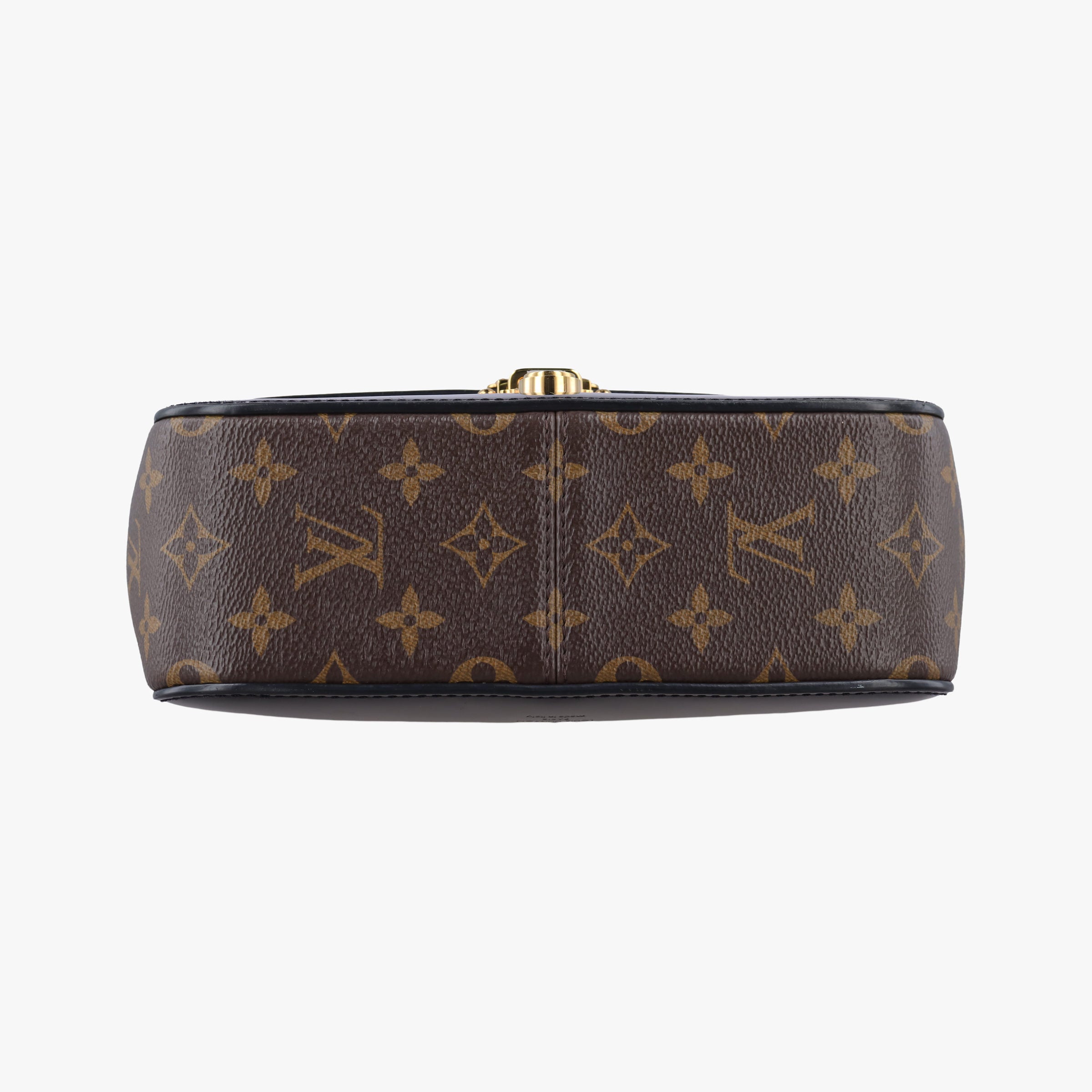 Pre-owned Louis Vuitton Cherrywood BB brown×black Monogram Canvas×Vernis M51953 shoulderbag | stylenewstar