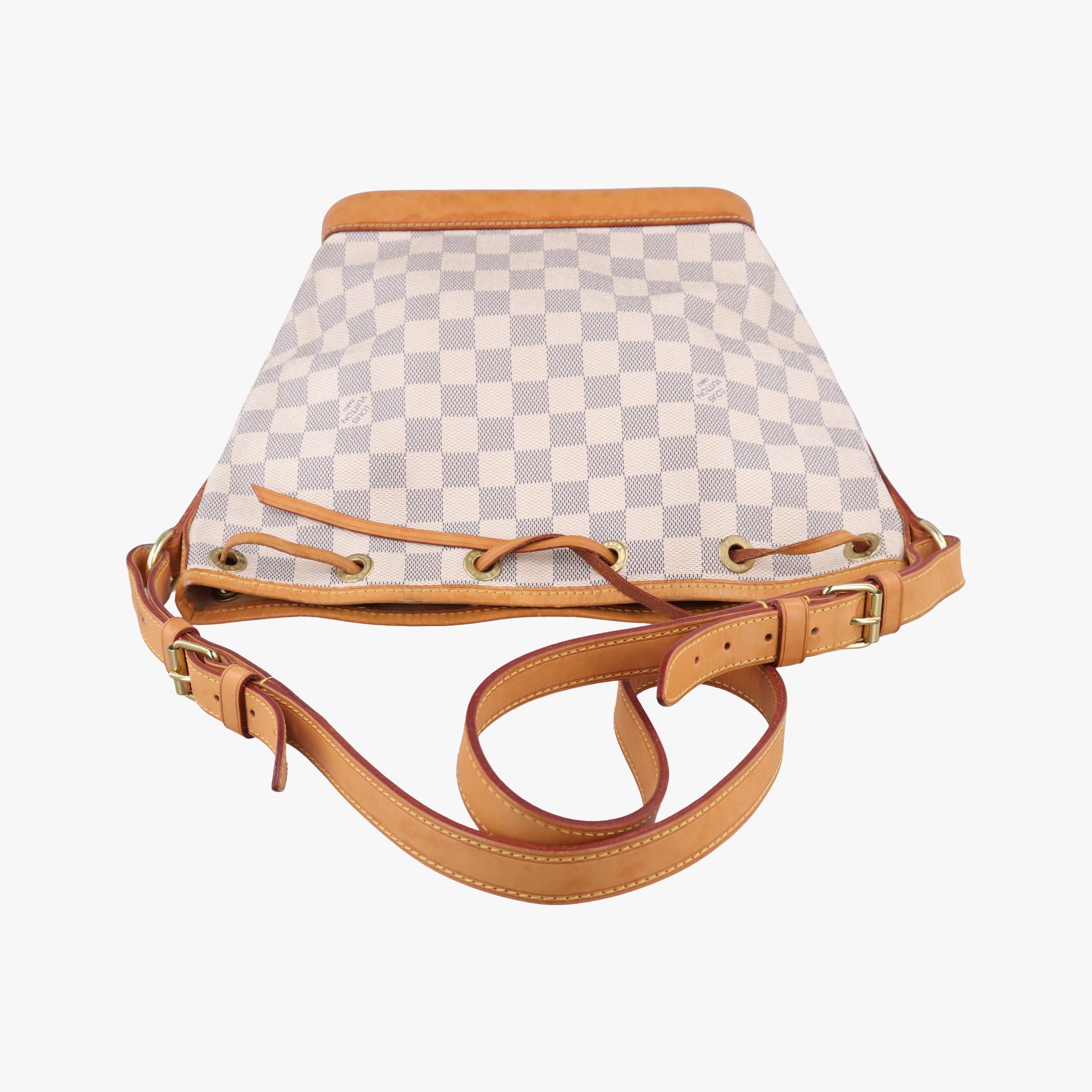 Secondhand Louis Vuitton Noe BB AZUR Damier Canvas N41220 shoulderbag | stylenewstar