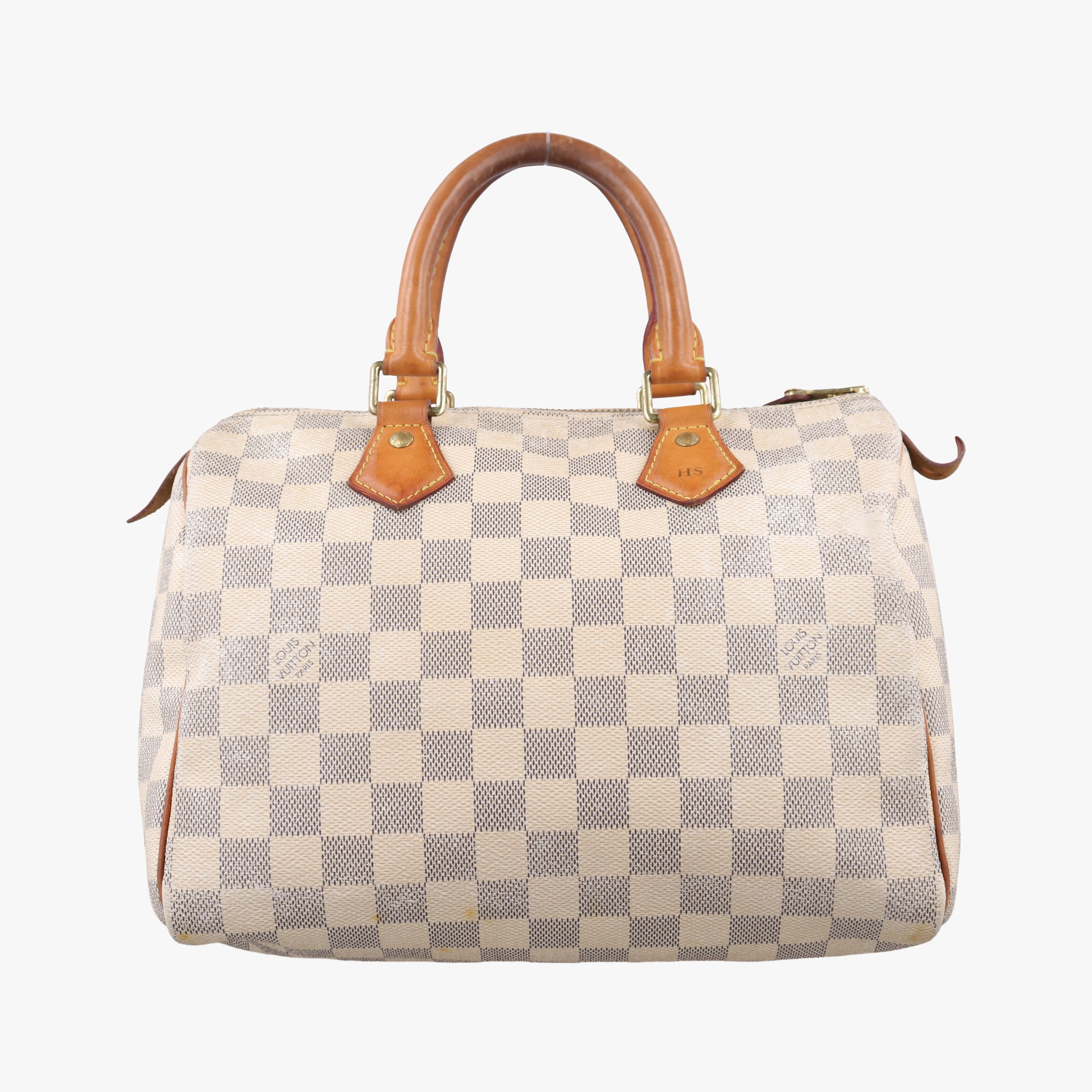 Pre-owned Louis Vuitton Speedy 25 AZUR Damier Canvas N41534 handbag | stylenewstar