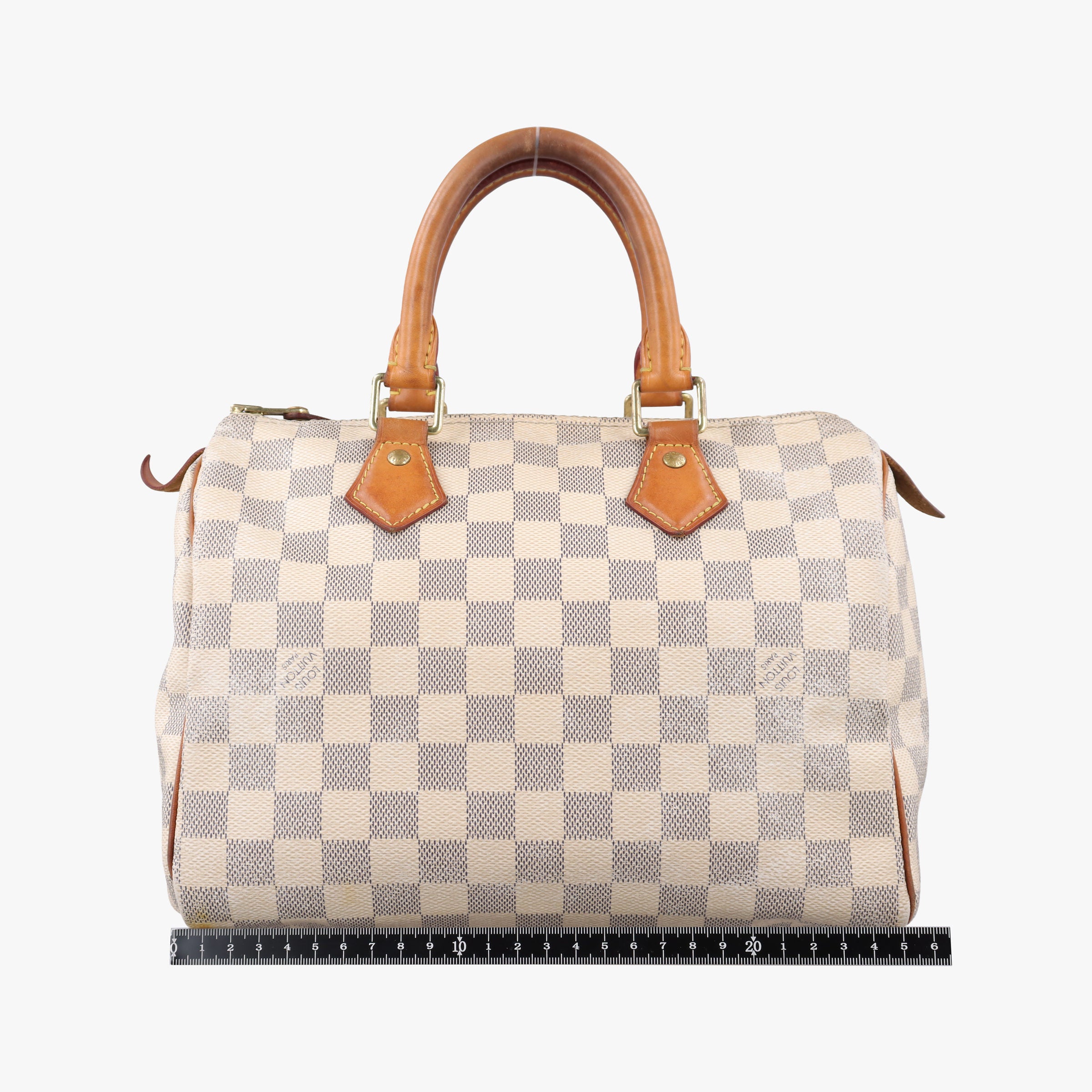 Pre-owned Louis Vuitton Speedy 25 AZUR Damier Canvas N41534 handbag | stylenewstar