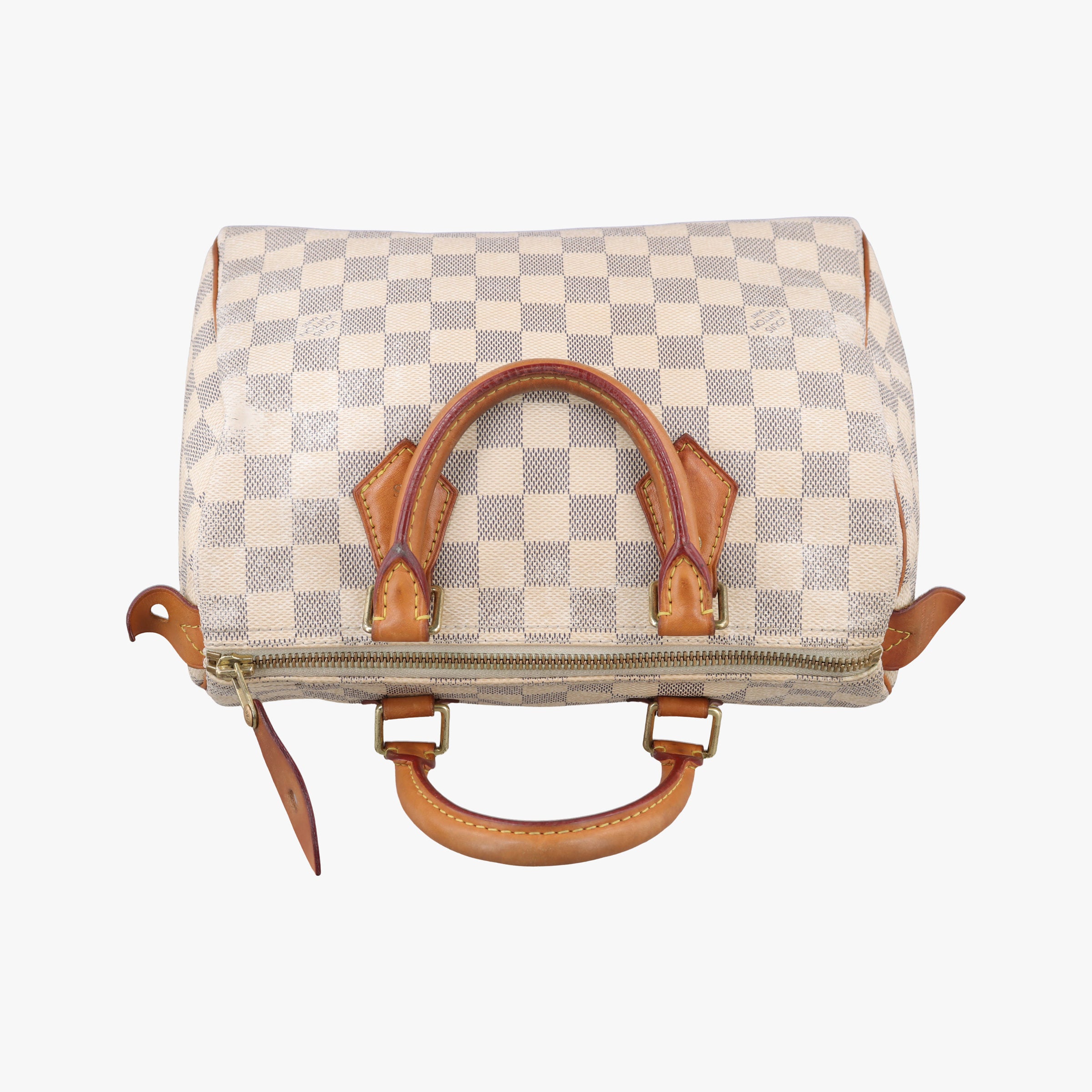 Pre-owned Louis Vuitton Speedy 25 AZUR Damier Canvas N41534 handbag | stylenewstar
