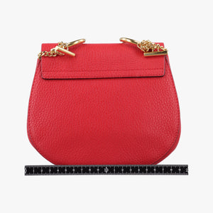 Pre-owned Chloe DREW Red Leather  shoulderbag | stylenewstar