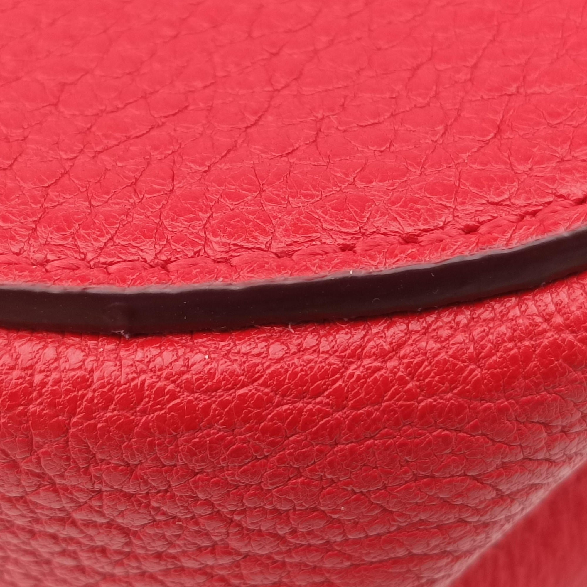Pre-owned Chloe DREW Red Leather  shoulderbag | stylenewstar
