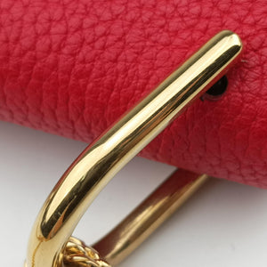 Pre-owned Chloe DREW Red Leather  shoulderbag | stylenewstar