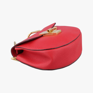 Pre-owned Chloe DREW Red Leather  shoulderbag | stylenewstar