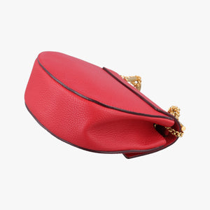 Pre-owned Chloe DREW Red Leather  shoulderbag | stylenewstar