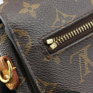 Pre-owned Louis Vuitton Pochette Metis MM Brown Monogram Canvas M44875 shoulderbag | stylenewstar