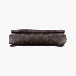 Pre-owned Louis Vuitton Pochette Metis MM Brown Monogram Canvas M44875 shoulderbag | stylenewstar