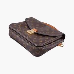 Pre-owned Louis Vuitton Pochette Metis MM Brown Monogram Canvas M44875 shoulderbag | stylenewstar