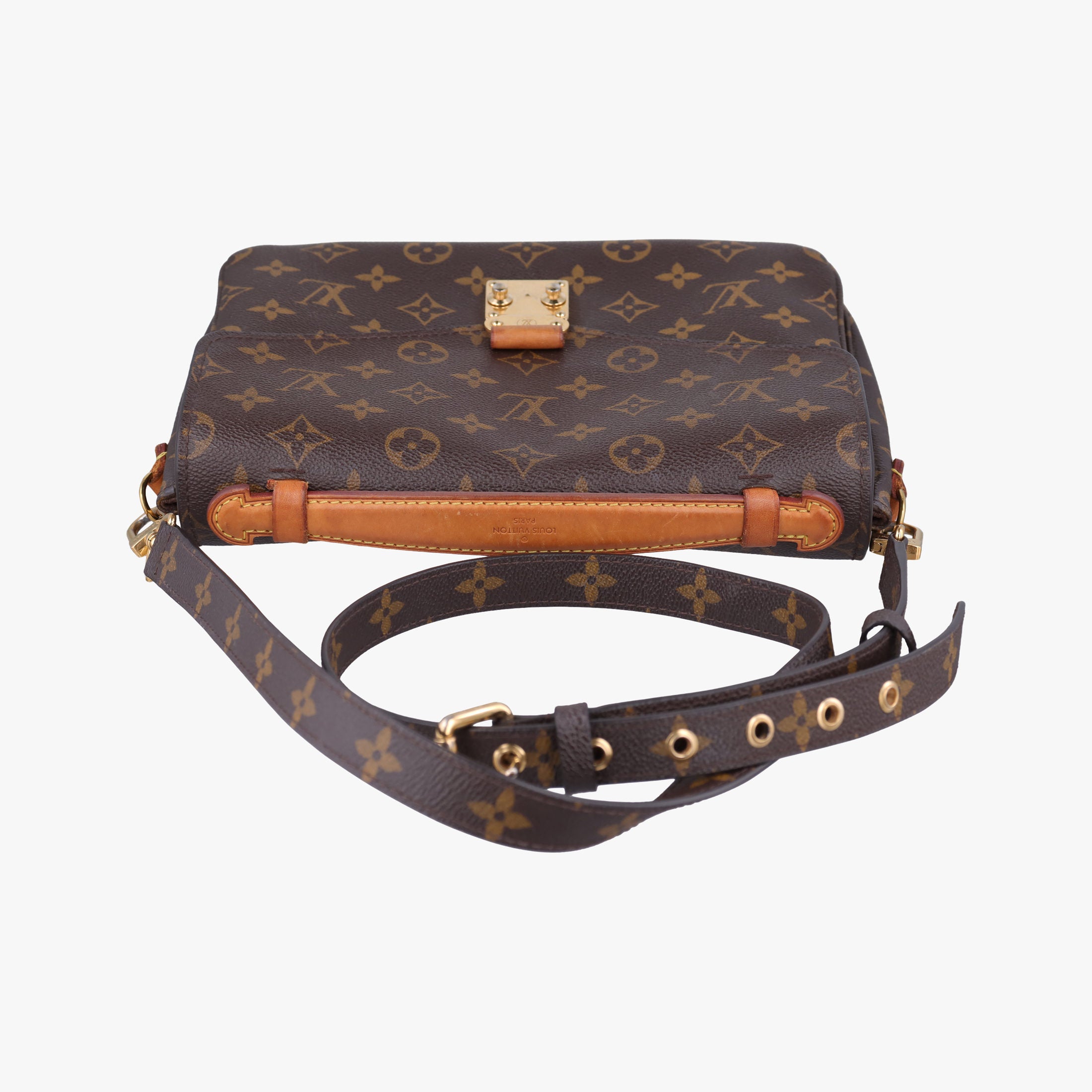 Pre-owned Louis Vuitton Pochette Metis MM Brown Monogram Canvas M44875 shoulderbag | stylenewstar